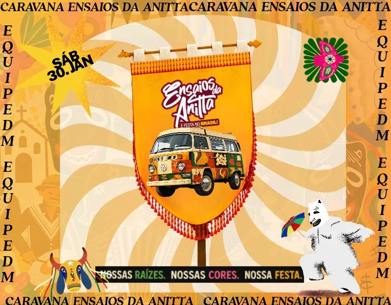 Caravana Ensaios da Anitta- BUS 1