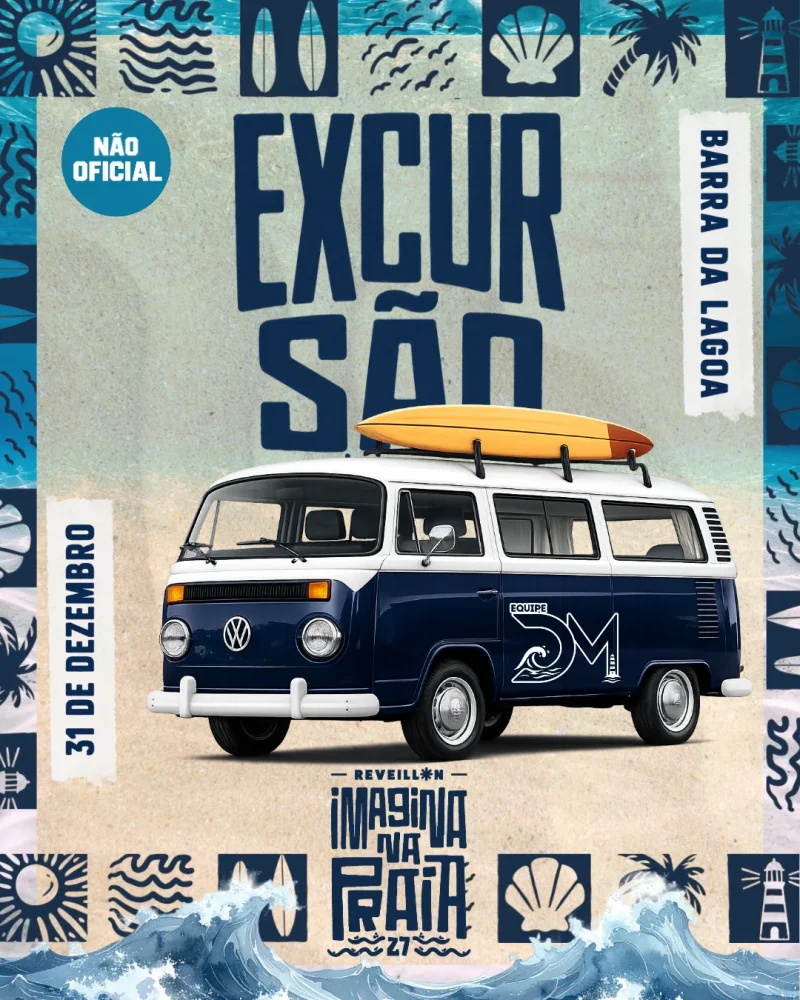 Excursão Imagina na Praia