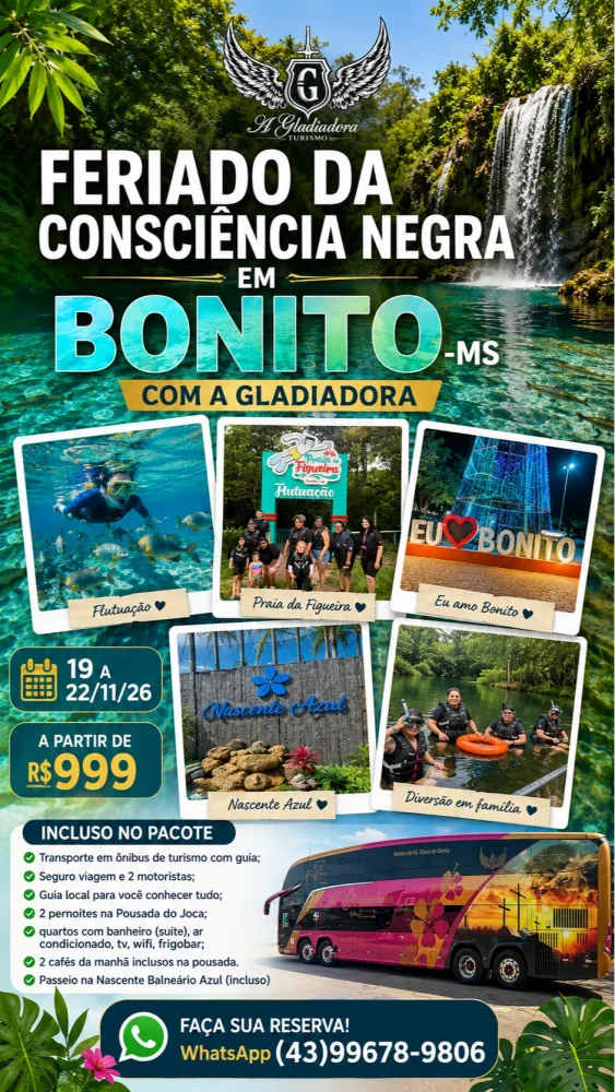 Bonito-MS 19 A 22/11/2026 (quinta)