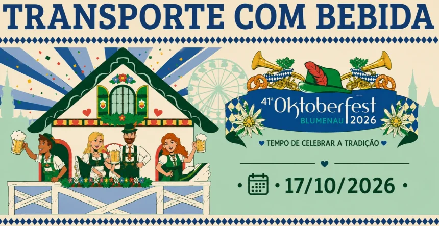 Excursão Oktoberfest (transporte com bebida)