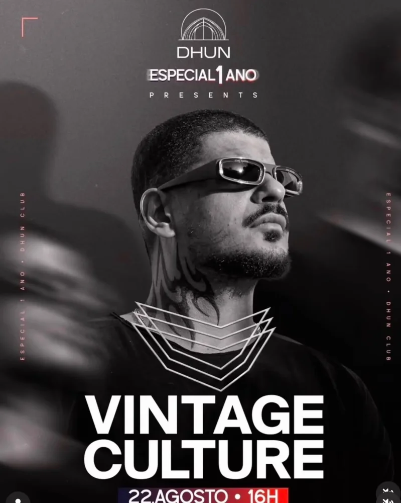 EXCURSÃO DHUN CLUB - VINTAGE CULTURE