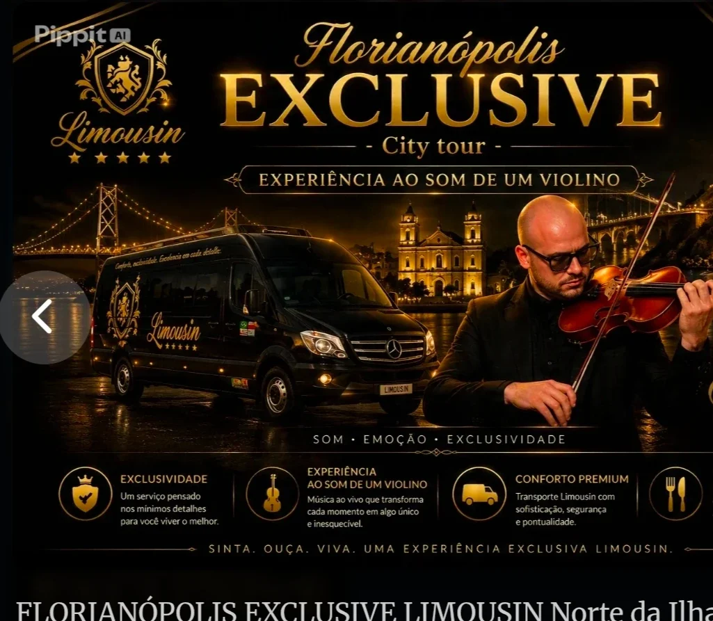 FLORIANÓPOLIS EXCLUSIVE LIMOUSIN Norte e Sul da Ilha - City tour