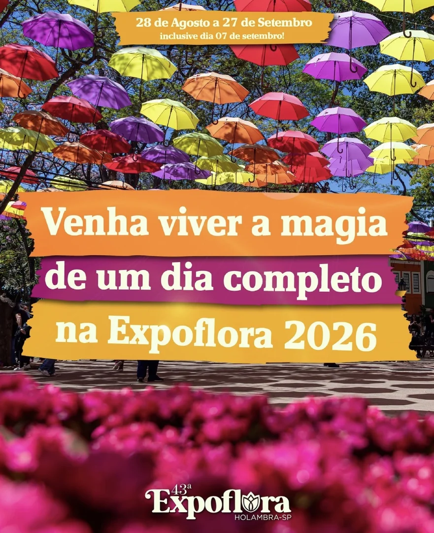 HOLAMBRA - EXPOFLORA 2026