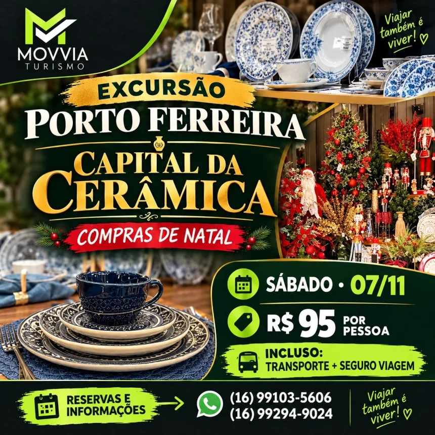 EXCURSÃO PORTO FERREIRA - 07/11