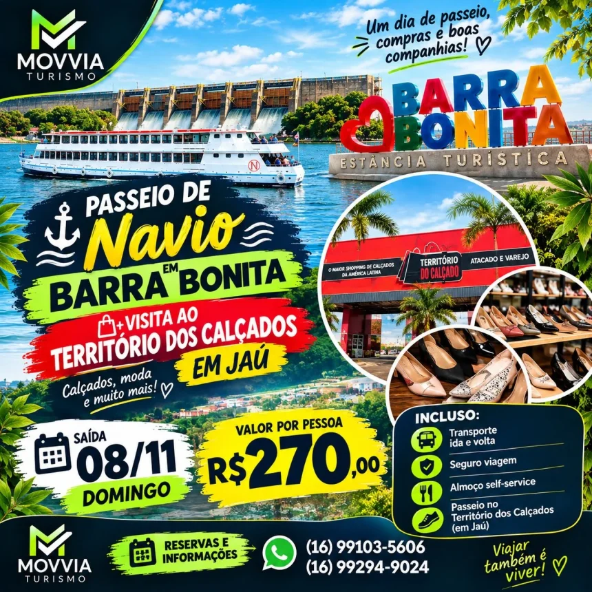 EXCURSÃO - BARRA BONITA 08/11