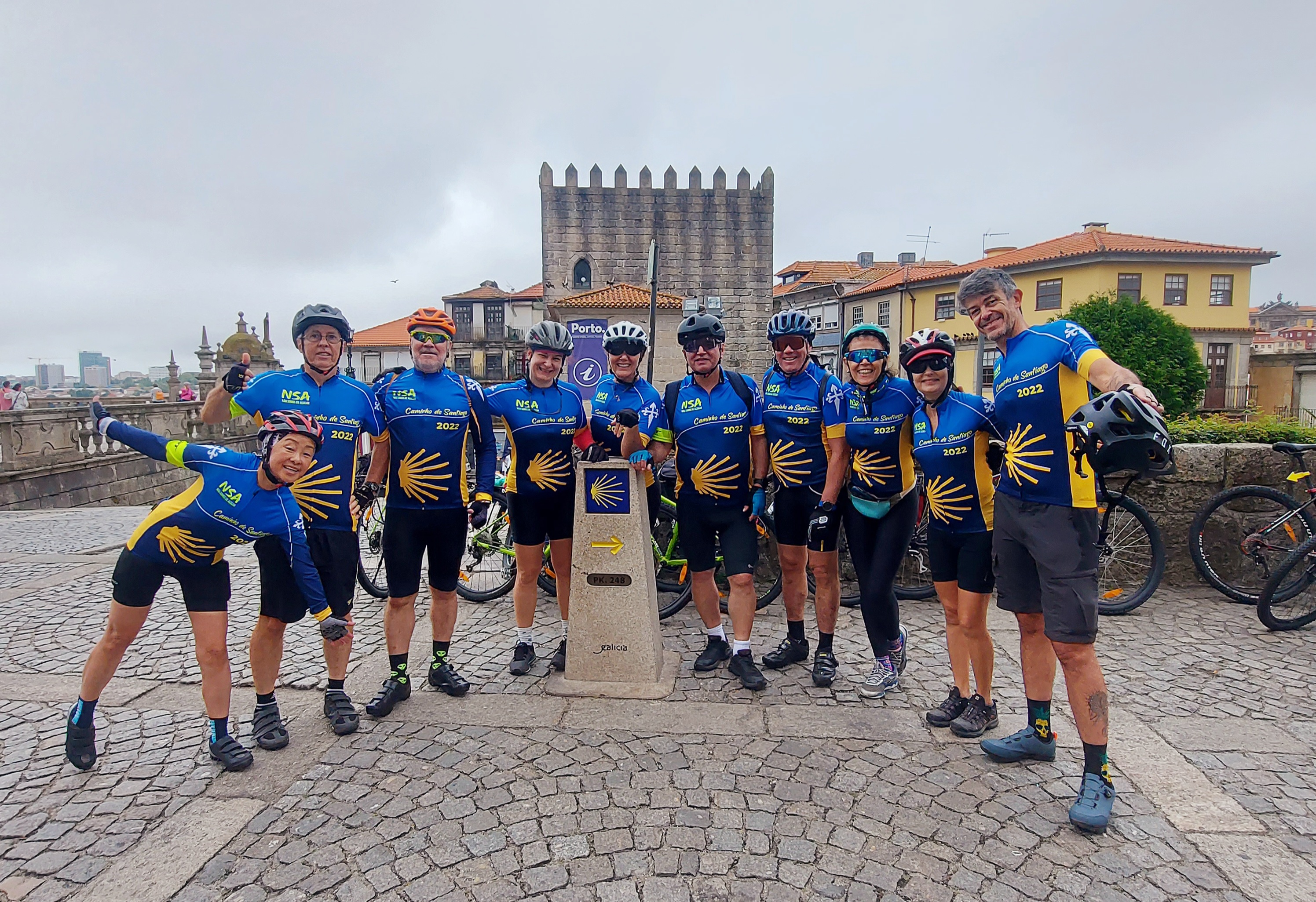 SANTIAGO DE COMPOSTELA- CAMINHO PORTUGUÊS PELA COSTA
